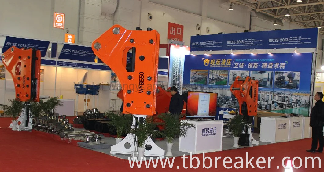 Wyb Side Type Hydraulic Breaker Hammer Rock Breaker Excavator Attachments